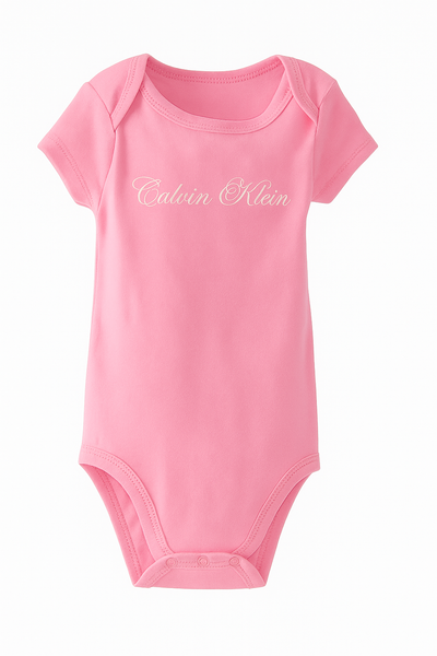 Calvin Klein Pink Onesie 0-3m