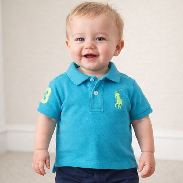 Ralph Lauren Carribean Blue Polo Shirt