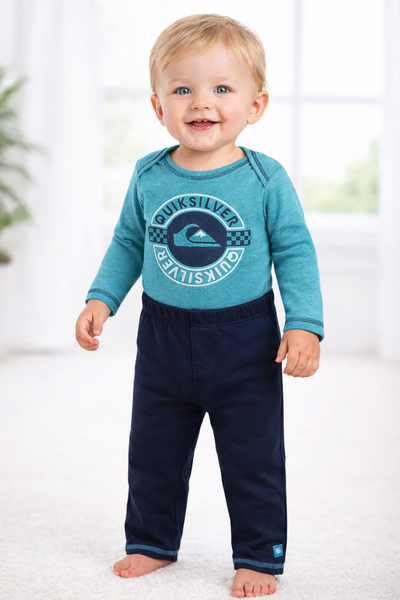 Quiksilver 3 Piece Bodysuits and Pant Set size 18m