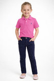 Ralph Lauren Polka Dot Velvet Look Jeans size 5