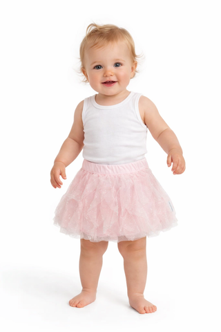 Calvin Klein pink baby girl tutu skirt size 1