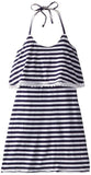 O'Neill Stripe Navy and White Dress size 8